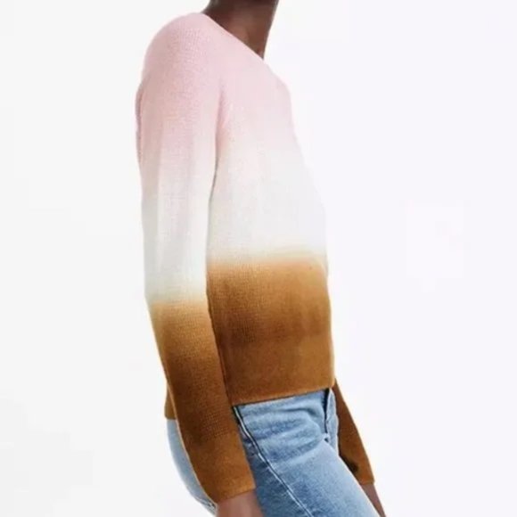 Madewell | Sweaters | Madewell Dipdye Ombre Cashmere Sweater Medium |  Poshmark